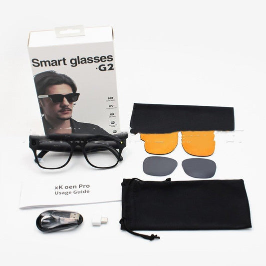 Intelligent Glasses AI Real-time Translation 500W Pixel Camera